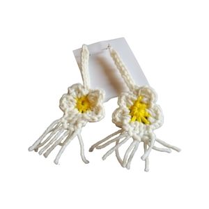 Crochet earrings by Kaylee Crochet